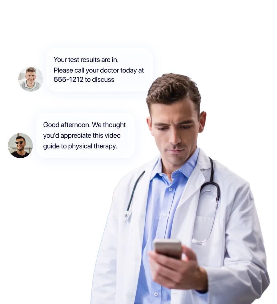 Healthcare SMS services