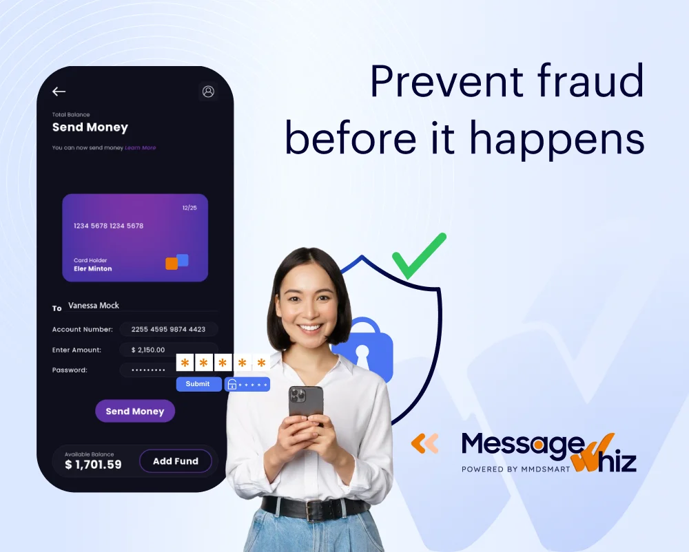 Securing customer communications with OTP authentication