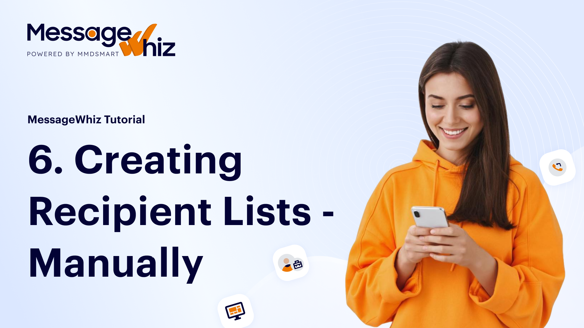 How to Manually Create a Recipient List