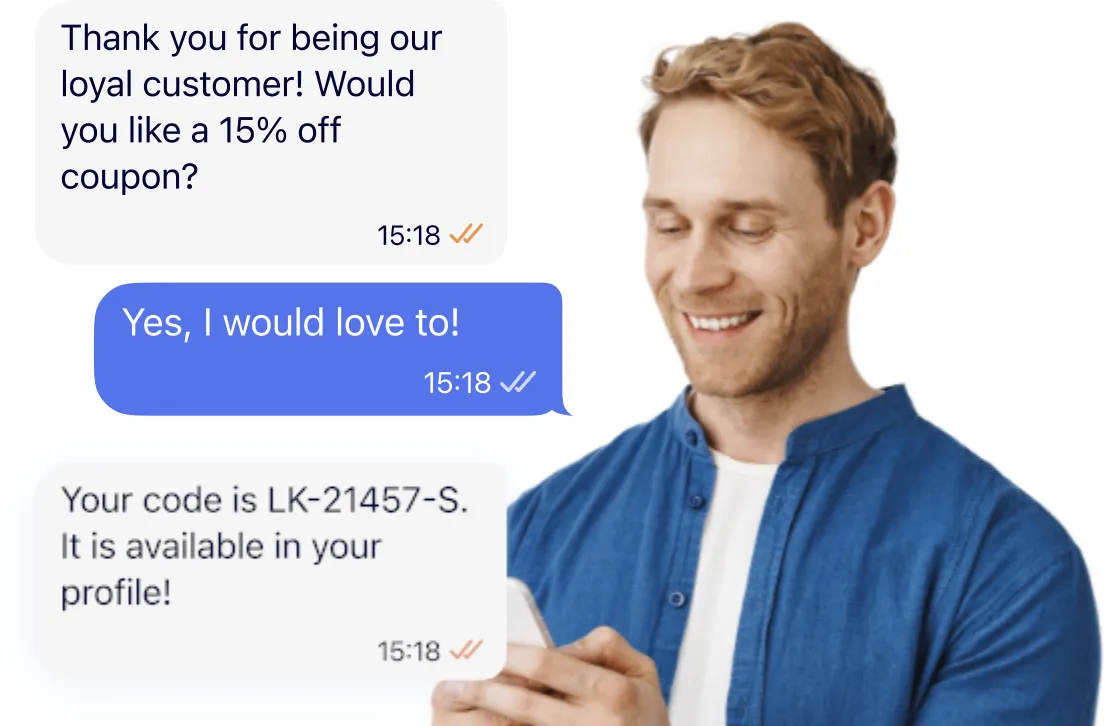 Turn Conversations into Conversions with 2-Way Messaging